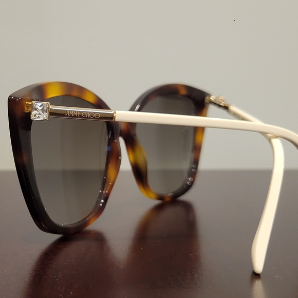 Jimmy Choo Tortiose Cat-Eye Frame Sunglasses main image 6